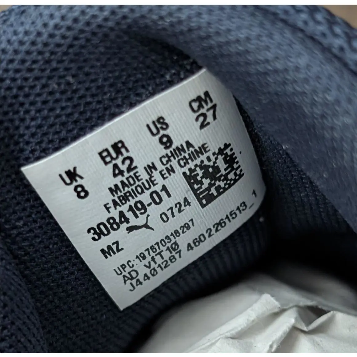 Puma shoes - PUMA Caven - Caven - 308419 01 - White/Navy 4