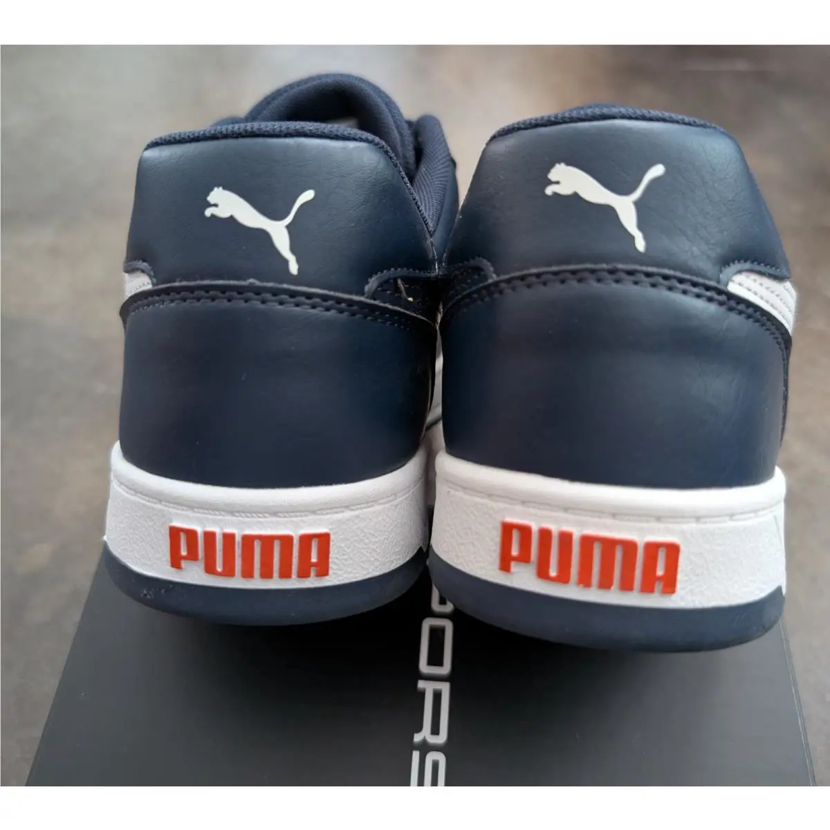 Puma shoes - PUMA Caven - Caven - 308419 01 - White/Navy 5