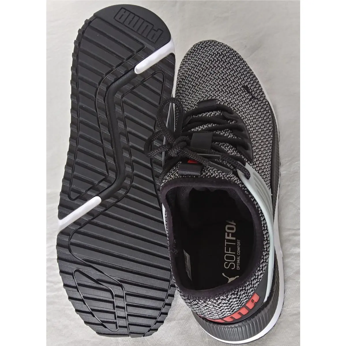 Puma shoes - Puma Pacer Future Running - Pacer Future Running - 381056-01 - Black, White 3