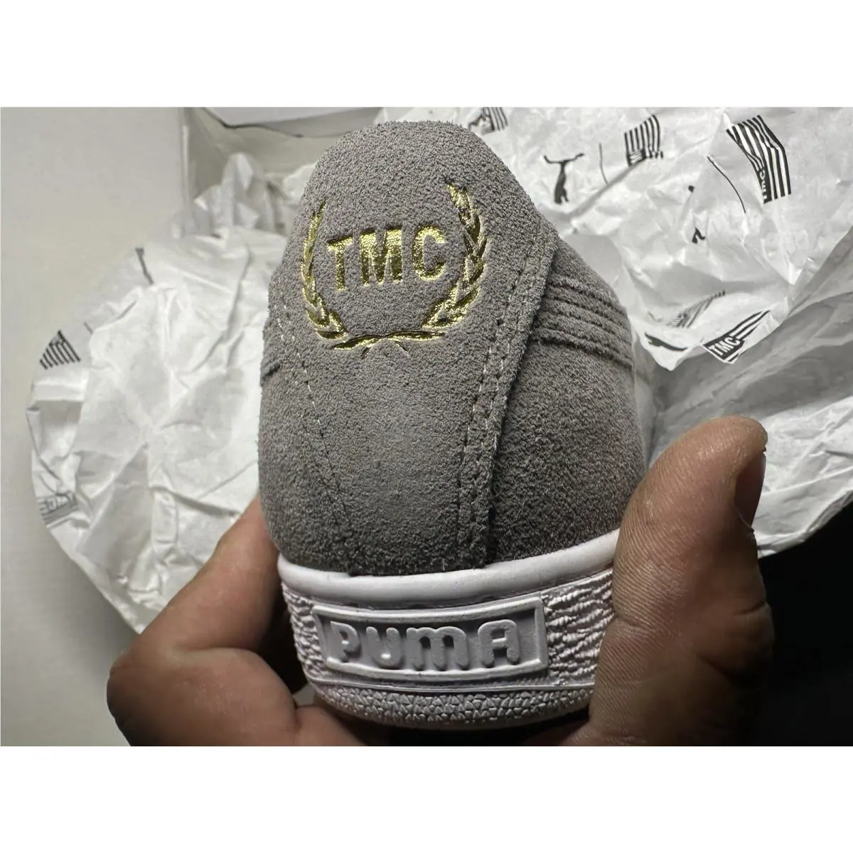 Puma shoes - PUMA Suede - Suede - 381801-01 - Gray 1