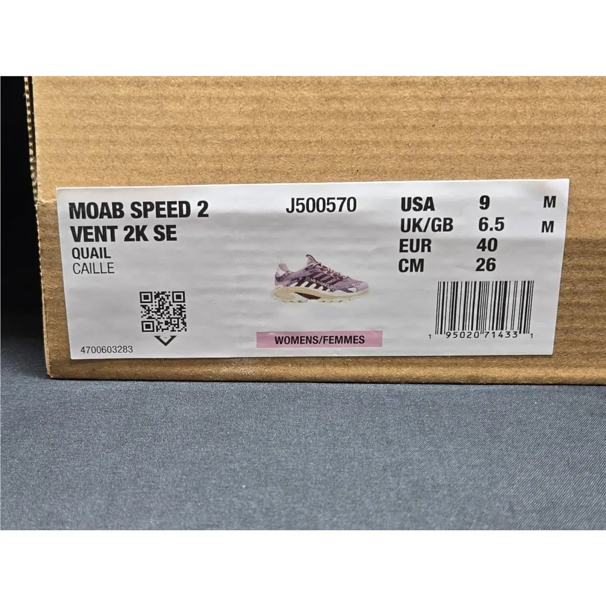 Merrell shoes - Purple 9