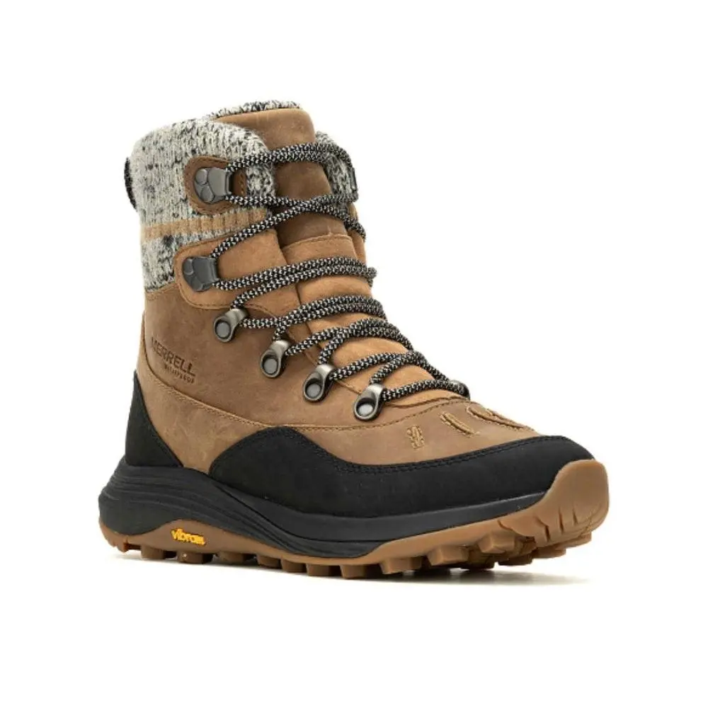 Merrell Siren 4 Thermo Mid Womens Boot Tobacco J037412Waterproof Side Zip Boots