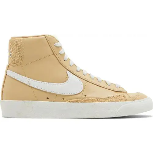 Women`s Nike Blazer Mid `77 `sesame` DD9679 200 - Sesame/Summit White/Barely Volt/Summit White