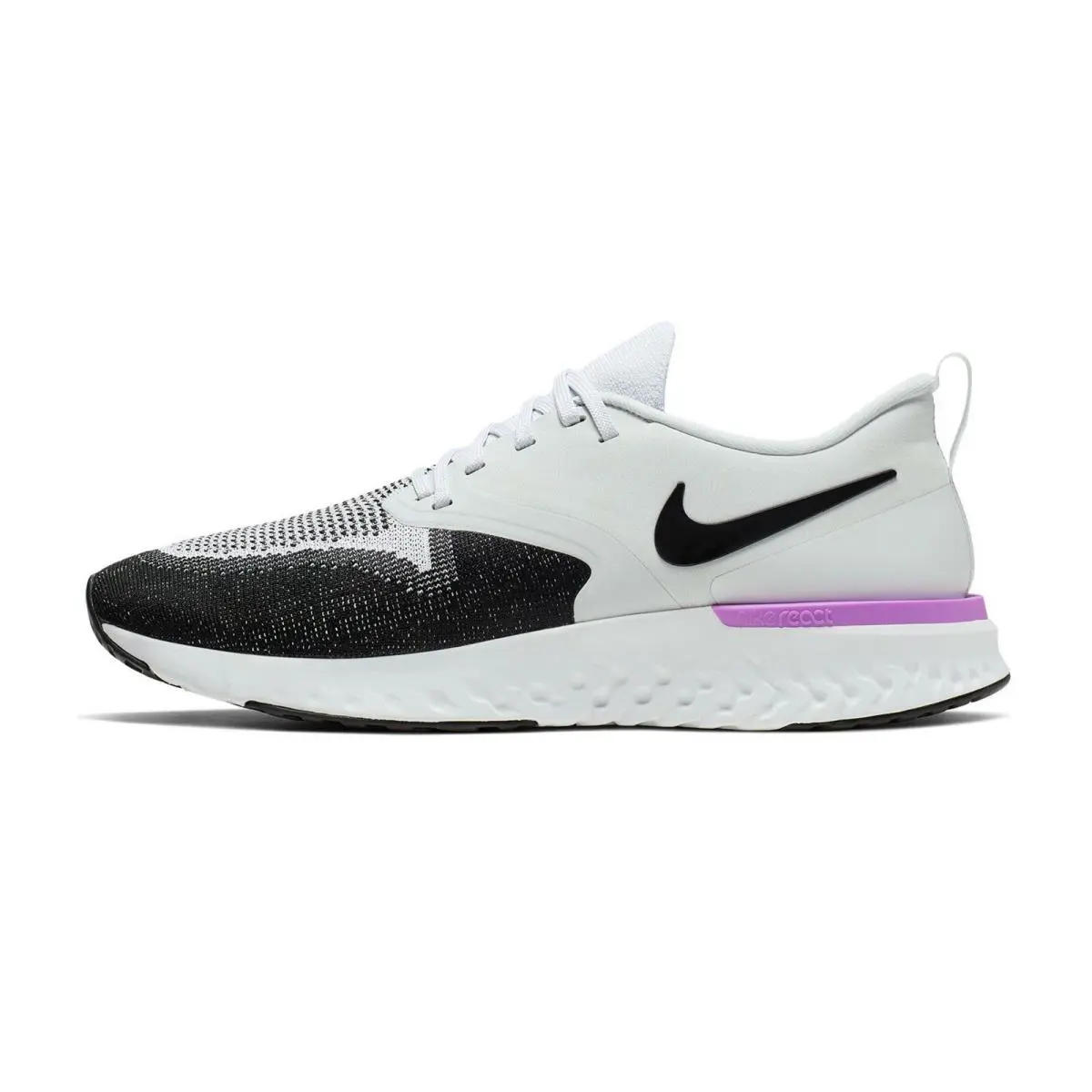Nike shoes - Nike Odyssey React - Odyssey React - AH1015 - PURE PLATINUM / BLACK-WHITE, Manufacturer: PURE PLATINUM / BLACK-WHITE 4