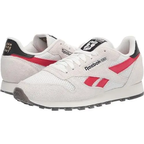Reebok shoes - Club C 85 - Club - LWV97 - Human Rights Now Pure Grey/Vector Red/Gold Metallic 0