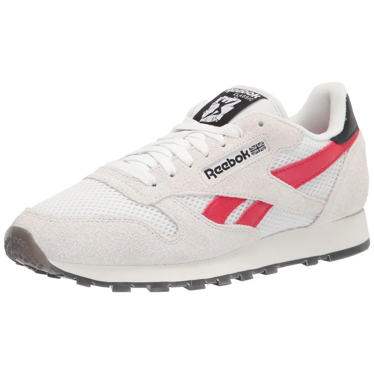 Reebok shoes - Club C 85 - Club - LWV97 - Human Rights Now Pure Grey/Vector Red/Gold Metallic 5