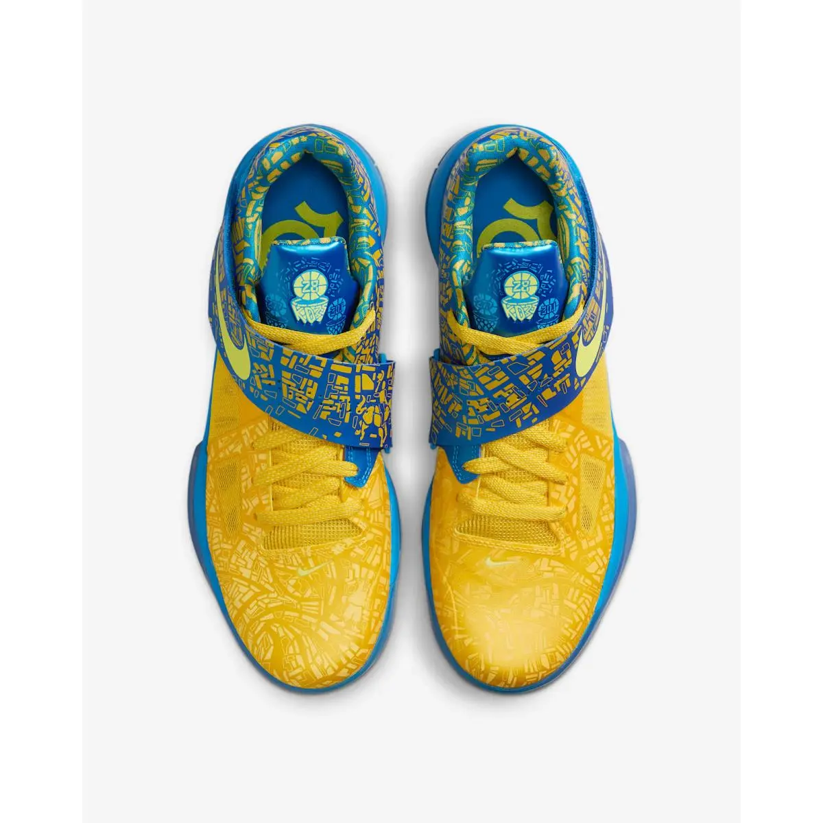 Nike shoes - Nike KD 4 - FZ5916-400 - Yellow 11