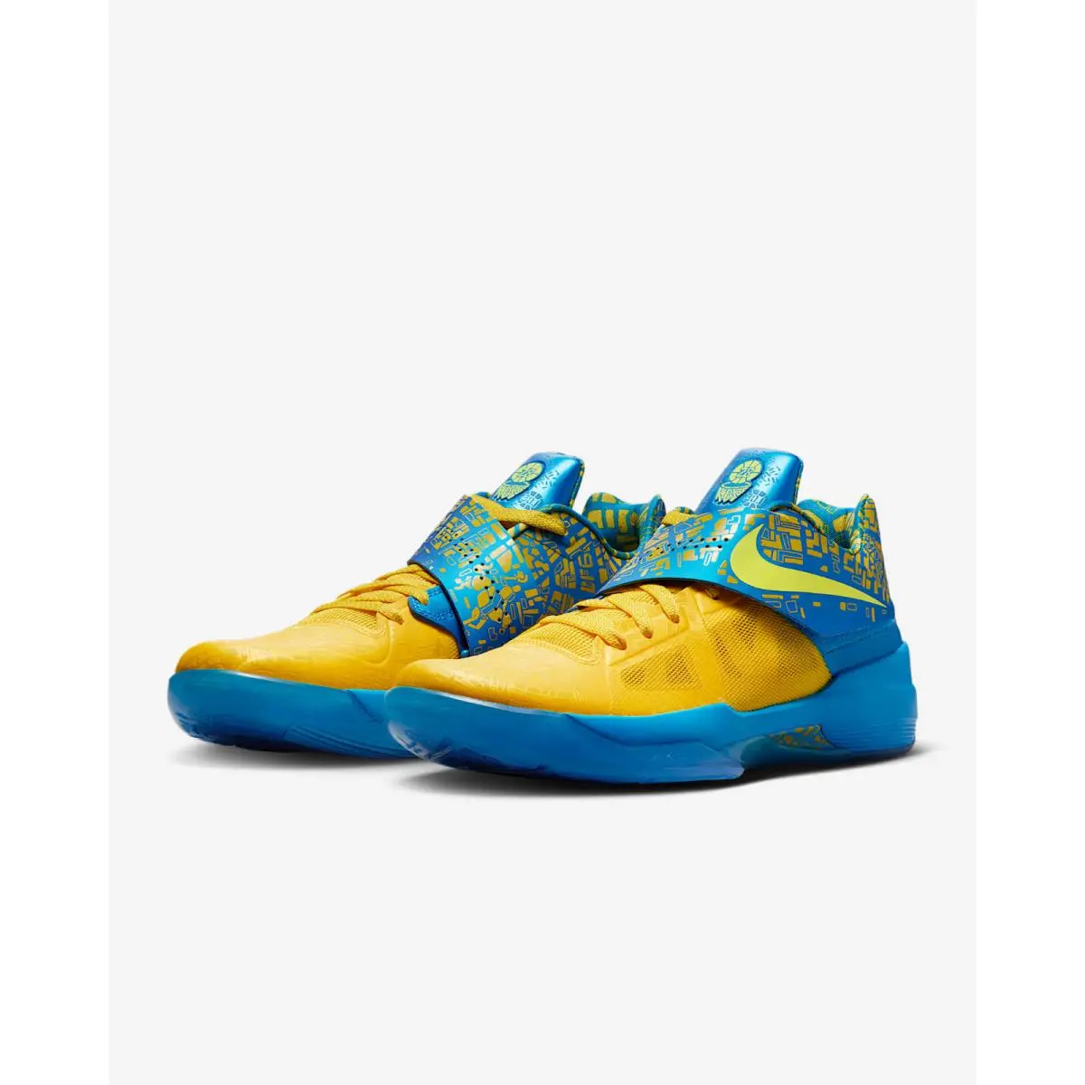 Nike shoes - Nike KD 4 - FZ5916-400 - Yellow 12