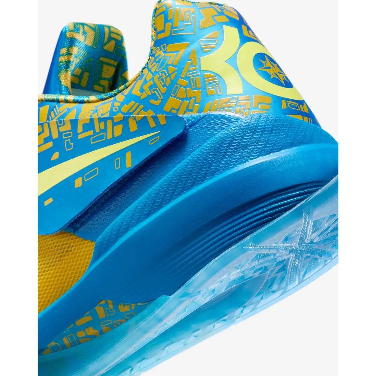 Nike shoes - Nike KD 4 - FZ5916-400 - Yellow 1