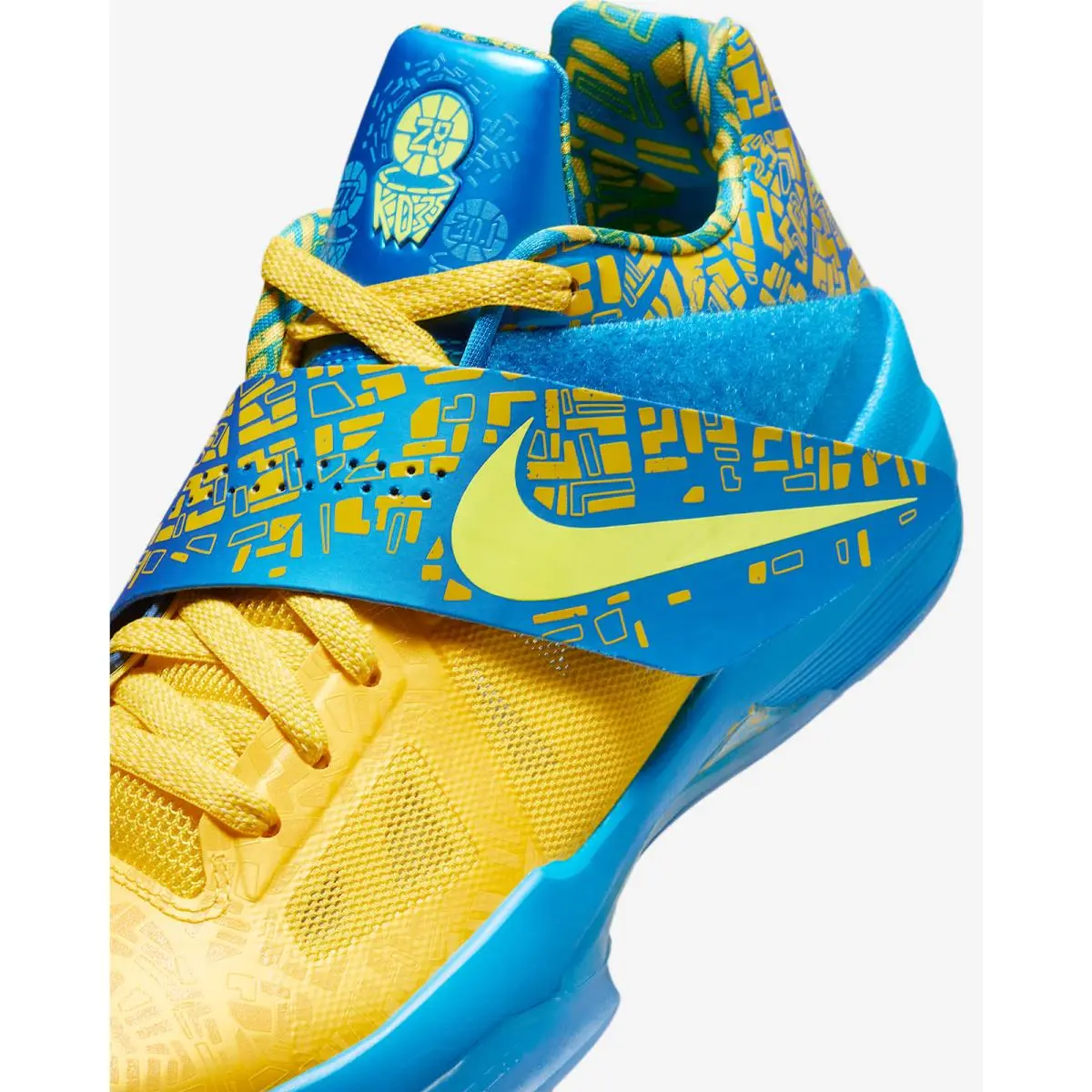 Nike shoes - Nike KD 4 - FZ5916-400 - Yellow 5