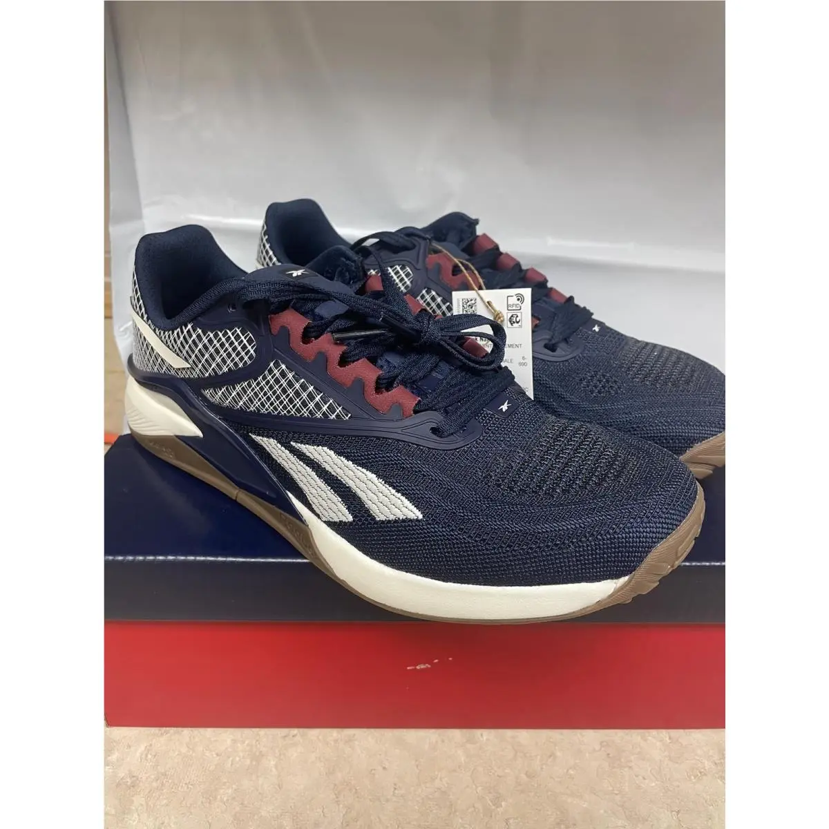 Reebok shoes - Nano X2 - Nano - IF8166/100070162 - vector navy/classic burgundy/chalk 3