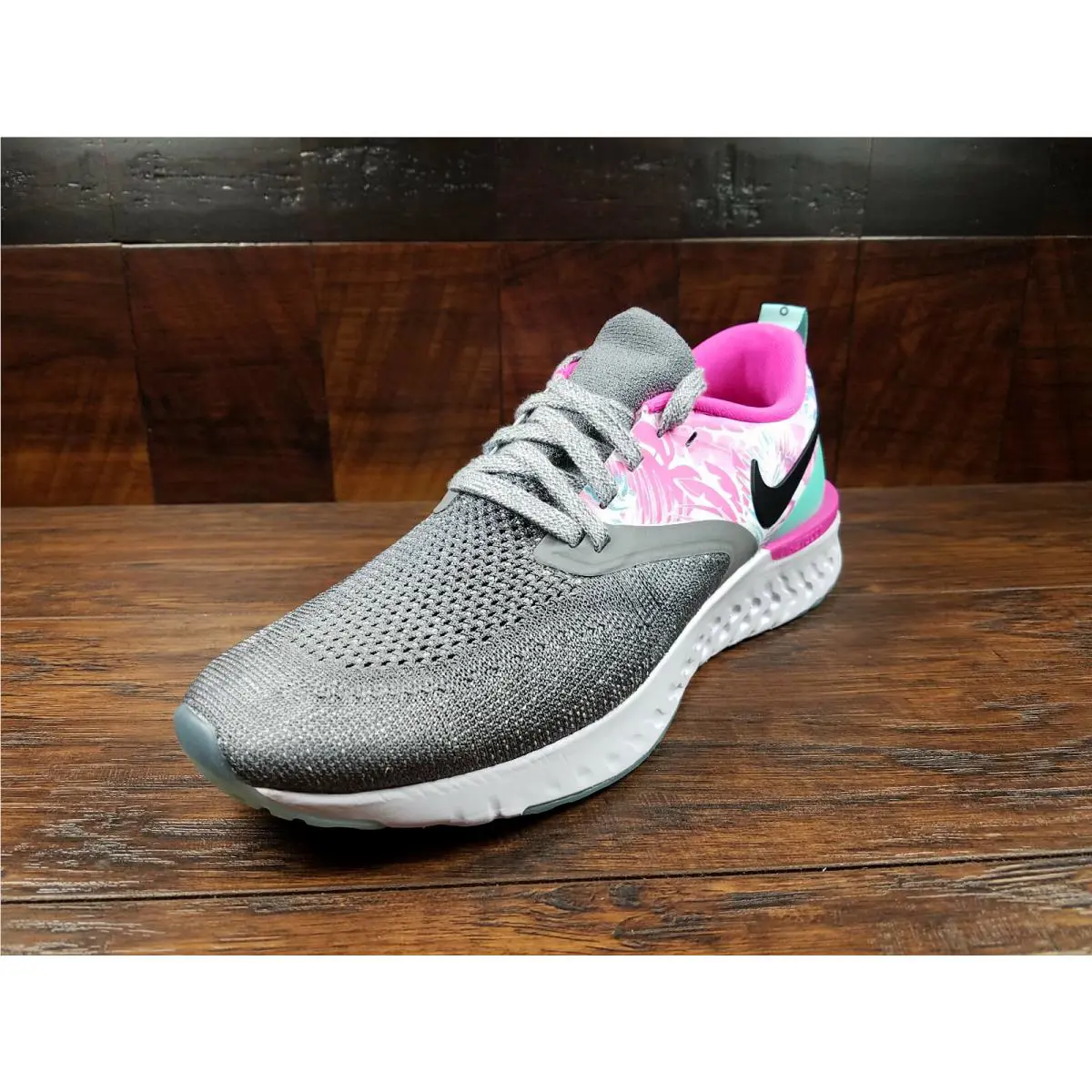Nike shoes - Nike Odyssey React - Odyssey React - CI7578-001 - Gunsmoke / Light Fuchsia / Tropical 0