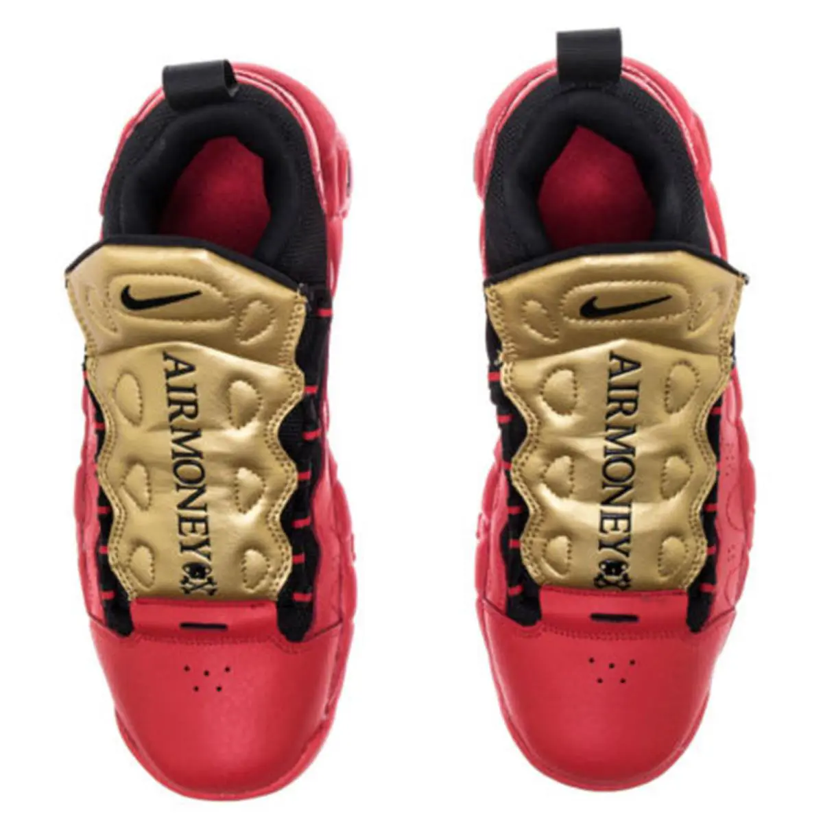 Nike shoes - Nike Air More Money - Air More Money - UNIVERSITY RED / BLACK / YELLOW 5