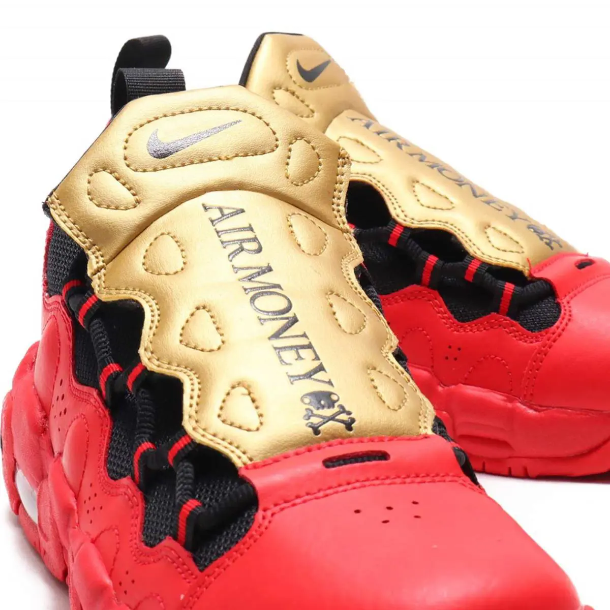 Nike shoes - Nike Air More Money - Air More Money - UNIVERSITY RED / BLACK / YELLOW 1
