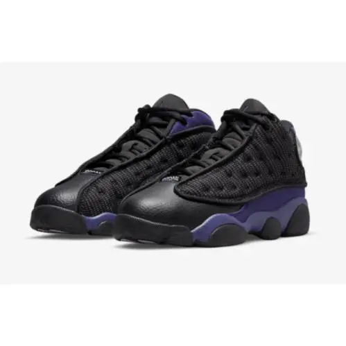 Nike shoes - Jordan 13 - Black/White/Court Purple 2