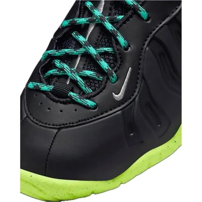 Nike shoes - Nike Little Posite - Little Posite - BLACK METALLIC SILVER VOLT 2