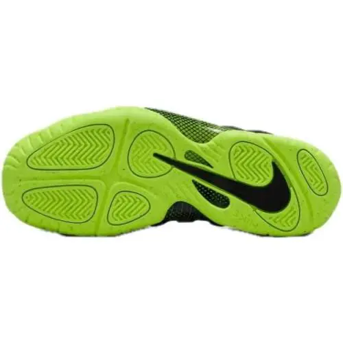Nike shoes - Nike Little Posite - Little Posite - BLACK METALLIC SILVER VOLT 3