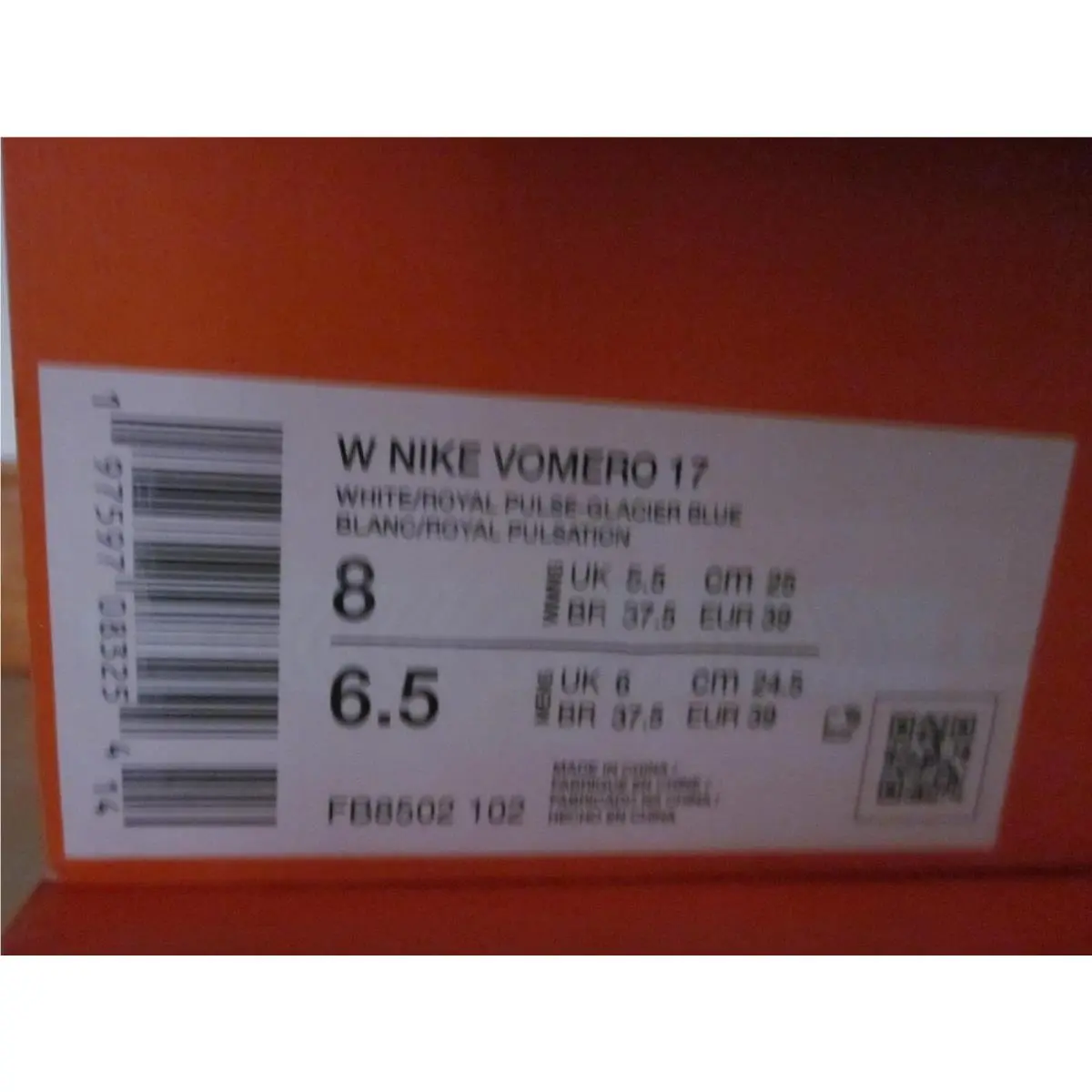 Nike shoes - Nike Vomero 17 - Vomero - White 14