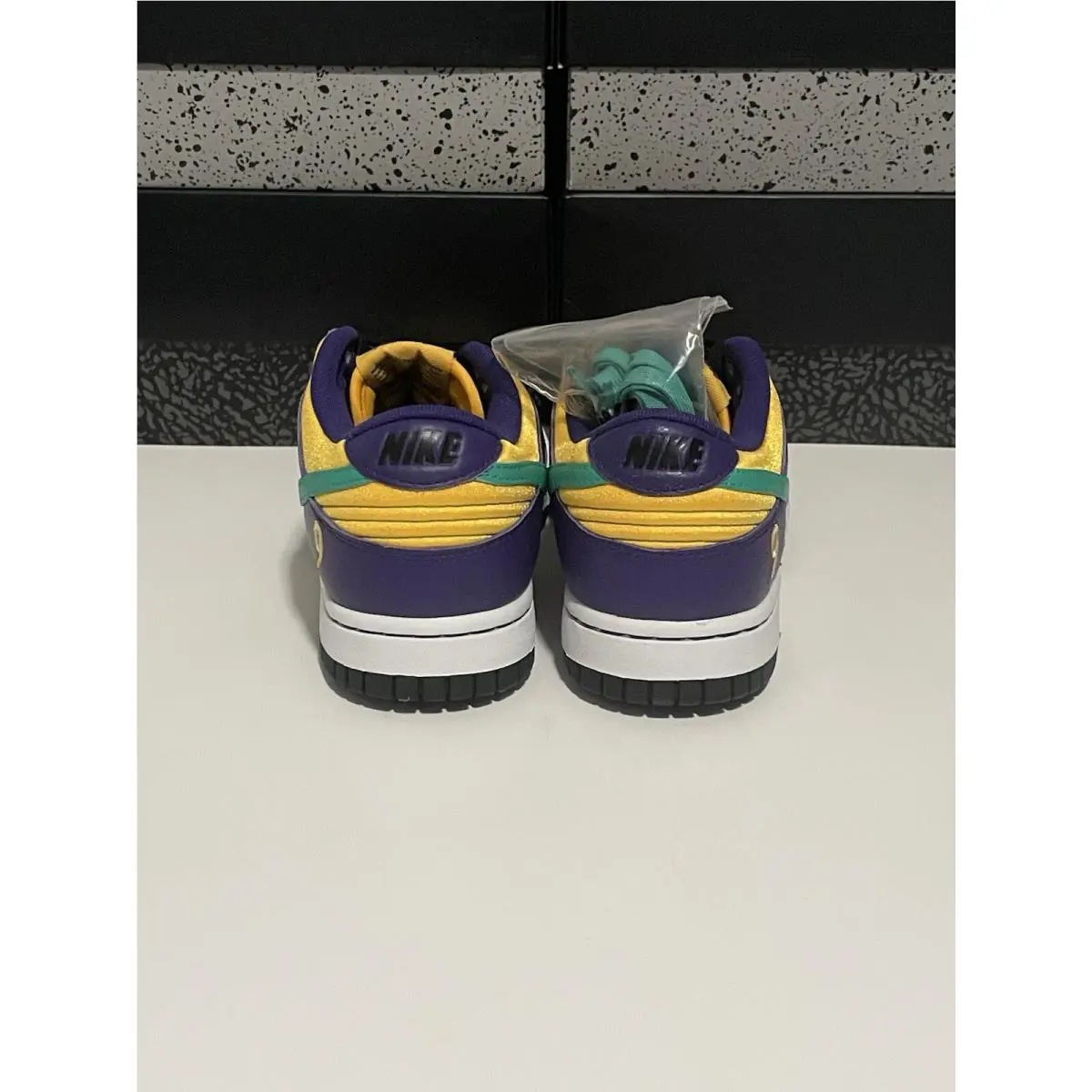 Nike shoes - Nike Dunk Low LL - Dunk Low - DO9581-500 - Court Purple/Clear Emerald 2