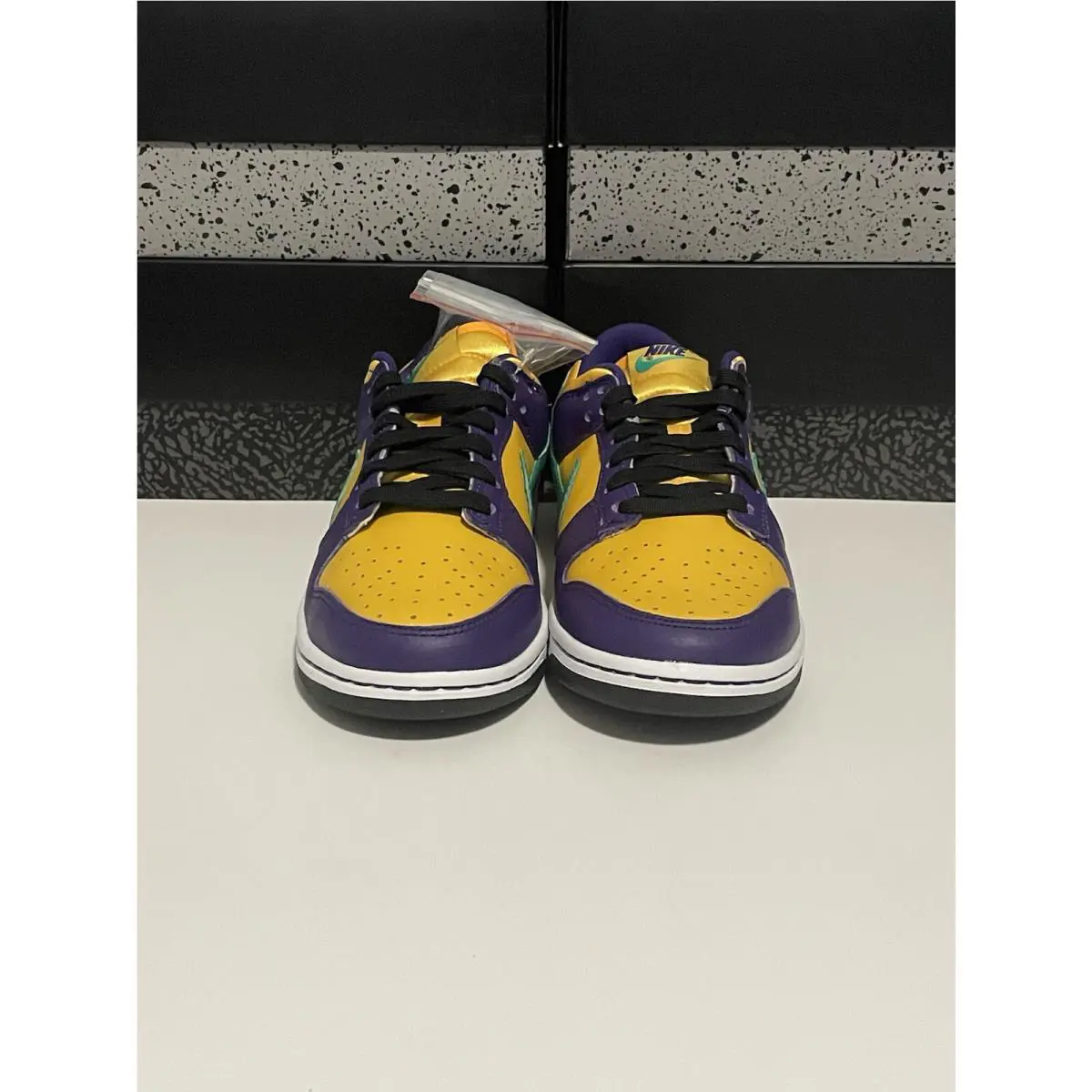 Nike shoes - Nike Dunk Low LL - Dunk Low - DO9581-500 - Court Purple/Clear Emerald 9