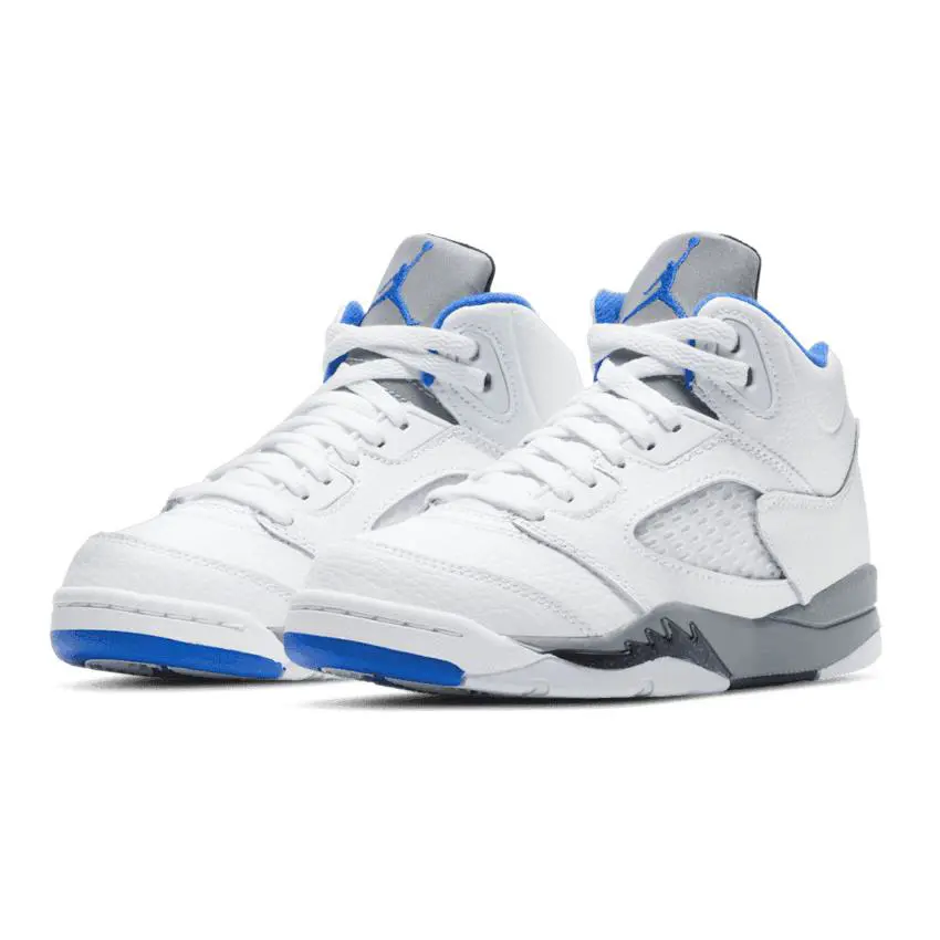 Nike shoes - Jordan 5 - White/Stealth/Black/Hyper Royal 0