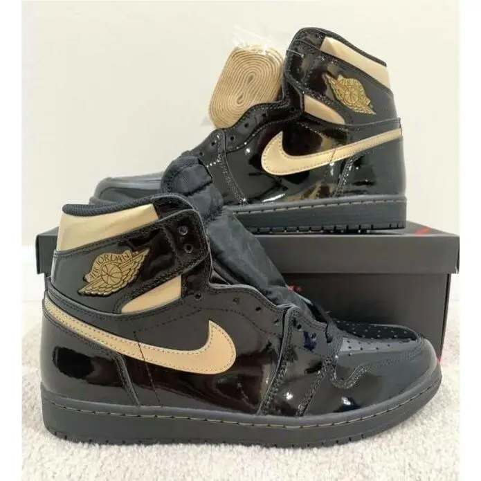 Nike shoes - Nike Air Jordan 1 - Air - 555088-032 - Gold 0