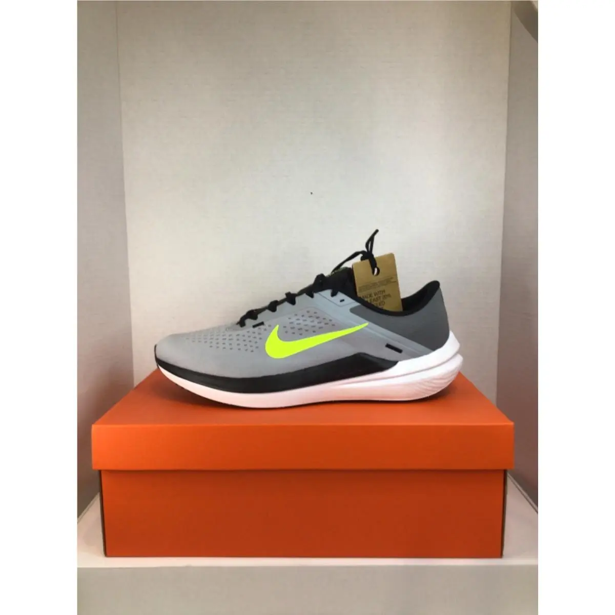 Nike shoes - Nike Winflo 10 - Winflo - Wolf Grey/Volt-Smoke Grey 0