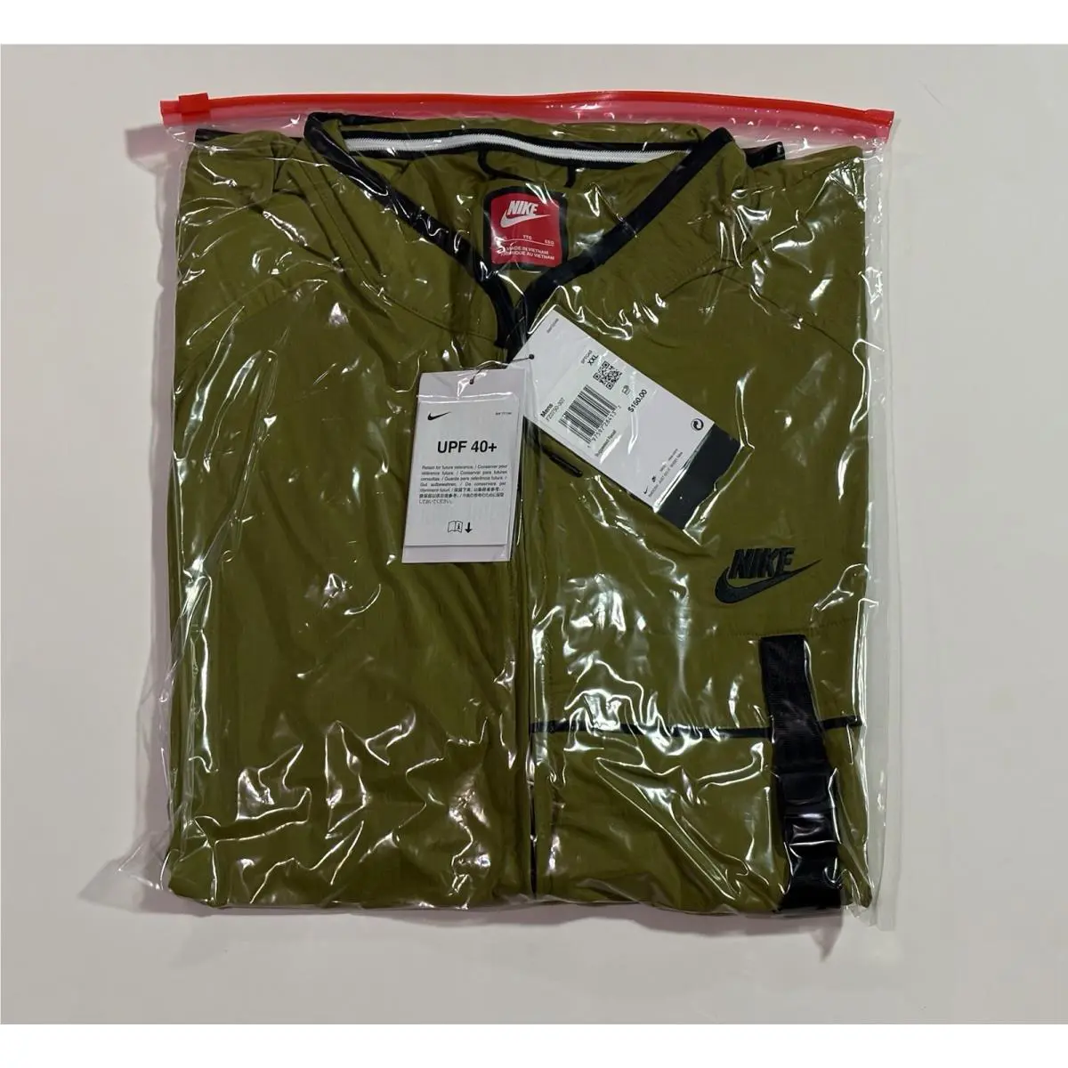 Nike clothing - Nike 24F/W Tech Woven Jacket - FZ0750-307 - Pacific Moss/Black (UPC: 197597284132) 13