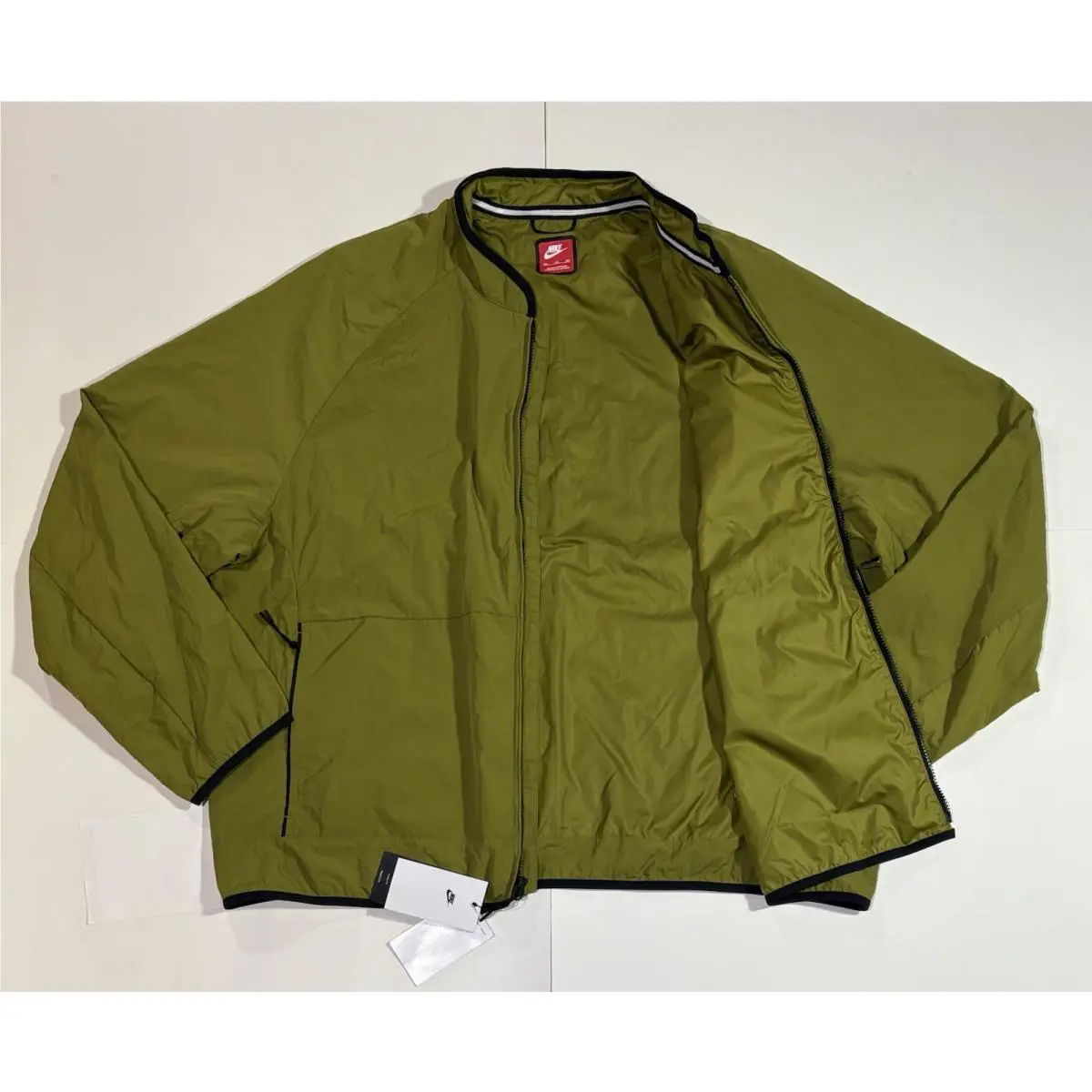 Nike clothing - Nike 24F/W Tech Woven Jacket - FZ0750-307 - Pacific Moss/Black (UPC: 197597284132) 20