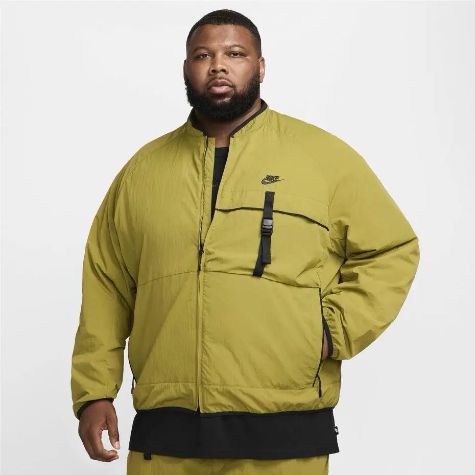 Nike clothing - Nike 24F/W Tech Woven Jacket - FZ0750-307 - Pacific Moss/Black (UPC: 197597284132) 34