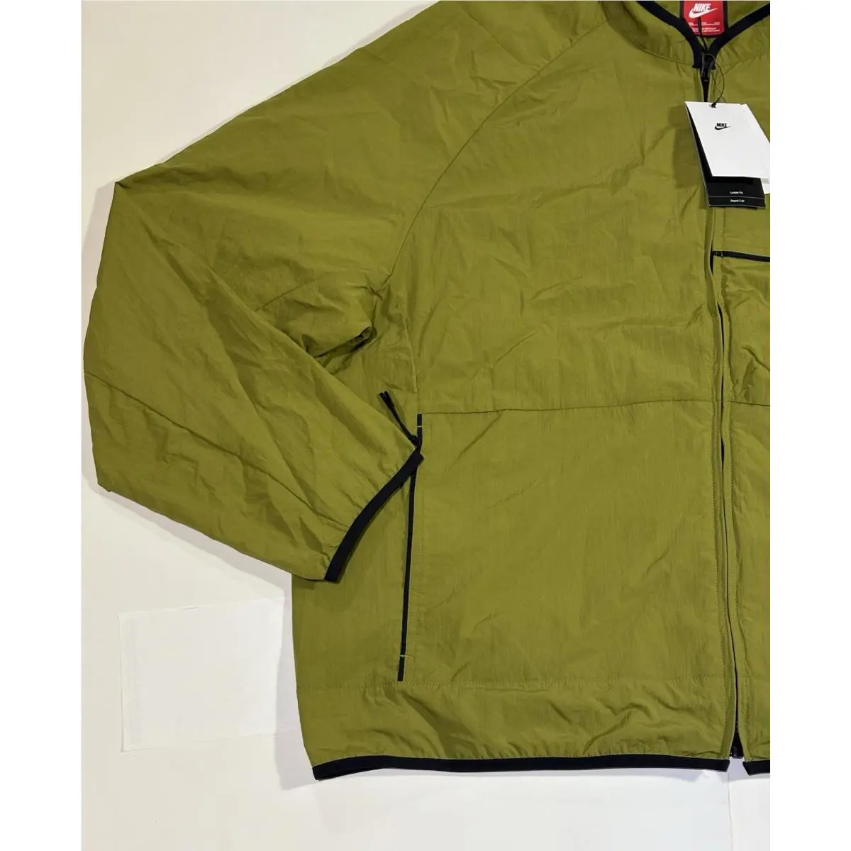 Nike clothing - Nike 24F/W Tech Woven Jacket - FZ0750-307 - Pacific Moss/Black (UPC: 197597284132) 23