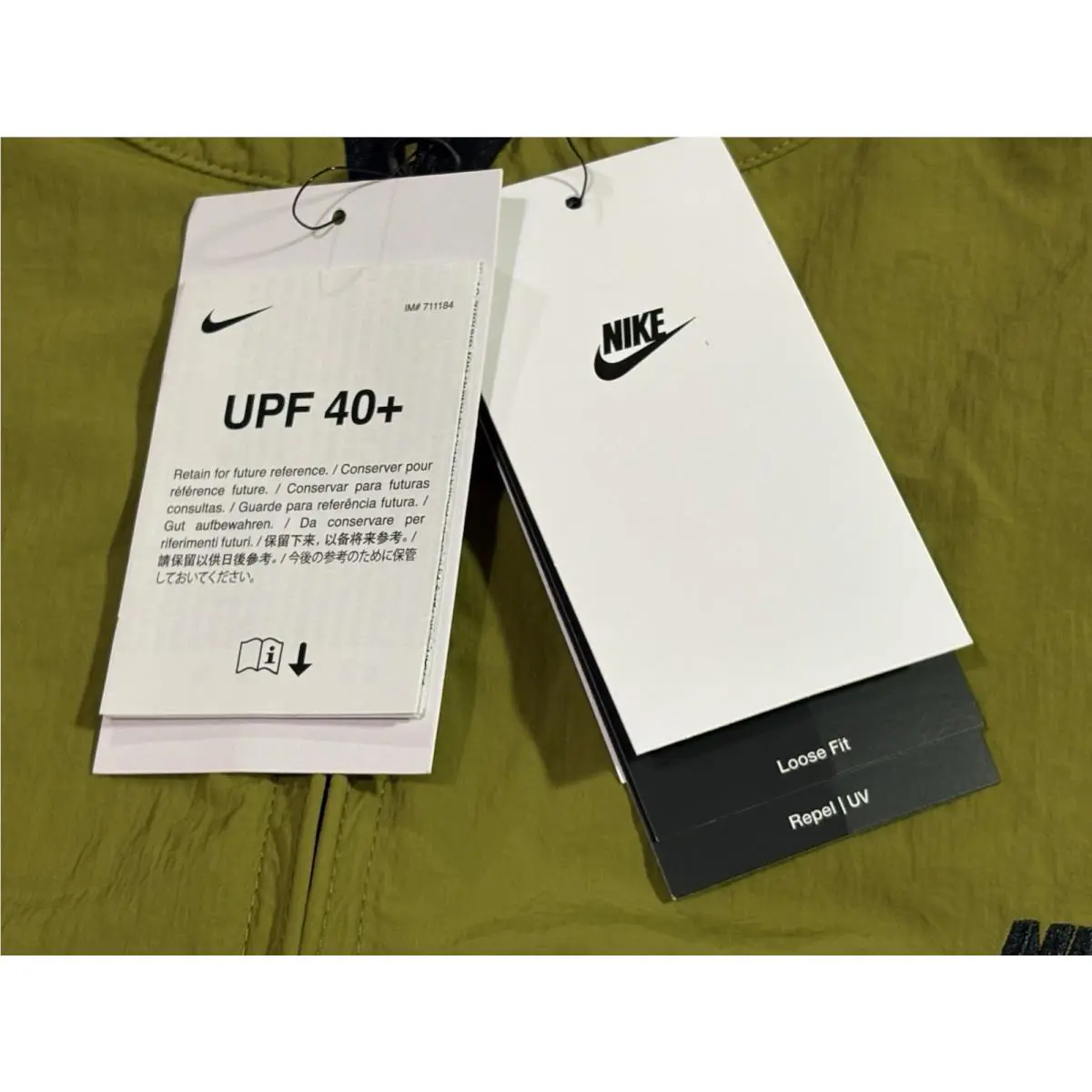 Nike clothing - Nike 24F/W Tech Woven Jacket - FZ0750-307 - Pacific Moss/Black (UPC: 197597284132) 29