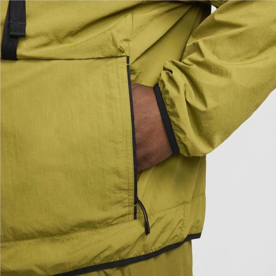 Nike clothing - Nike 24F/W Tech Woven Jacket - FZ0750-307 - Pacific Moss/Black (UPC: 197597284132) 38