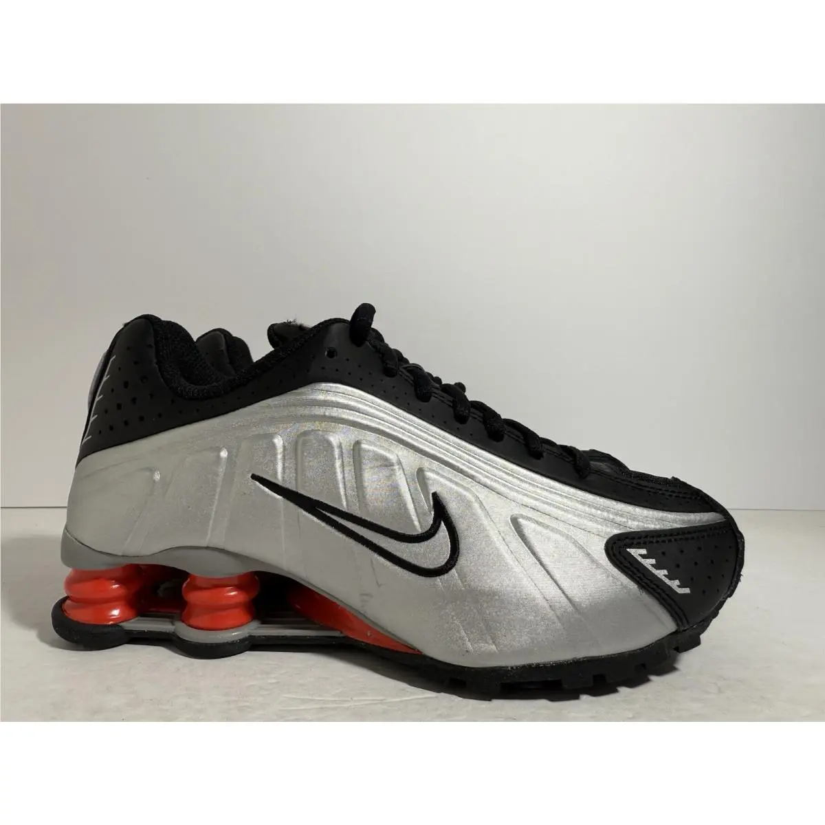 Nike shoes - Nike Shox R4 - Shox - Silver 2