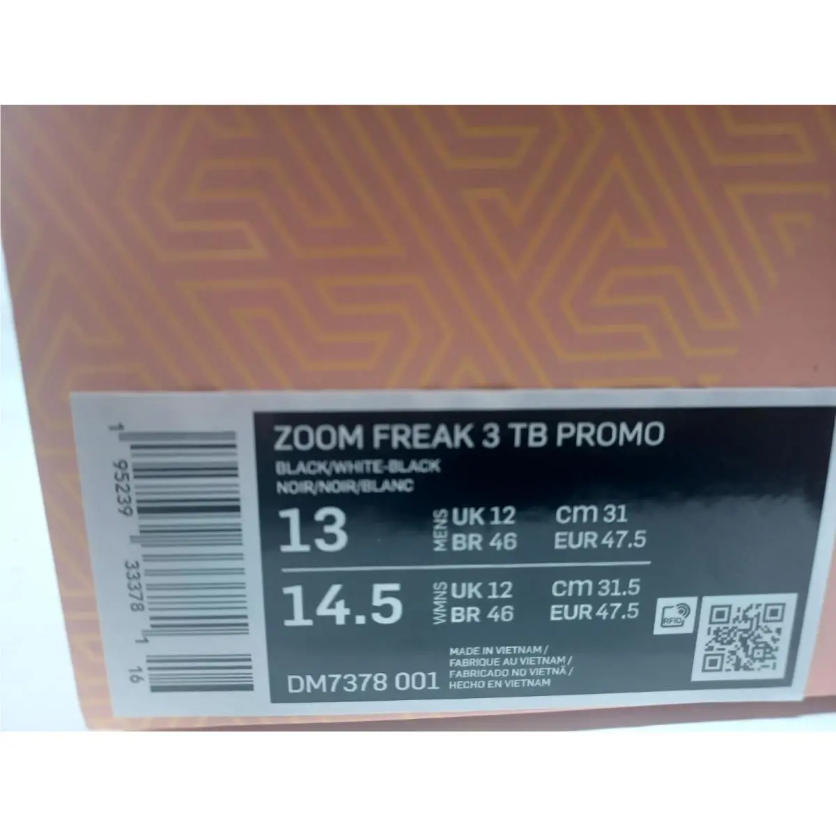 Nike shoes - Nike Zoom Freak - Zoom Freak - DM7378-001 - Black 8