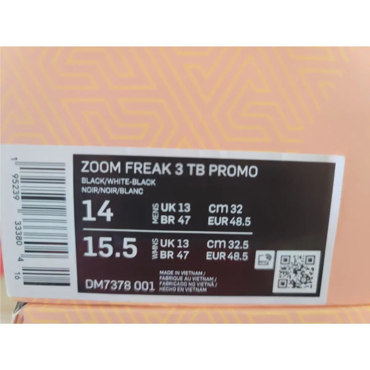 Nike shoes - Nike Zoom Freak - Zoom Freak - DM7378-001 - Black 10