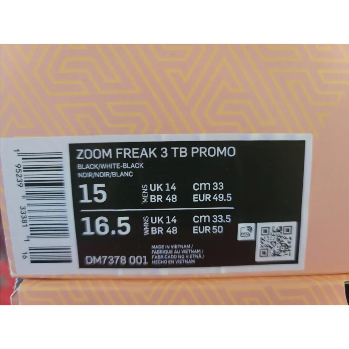 Nike shoes - Nike Zoom Freak - Zoom Freak - DM7378-001 - Black 22