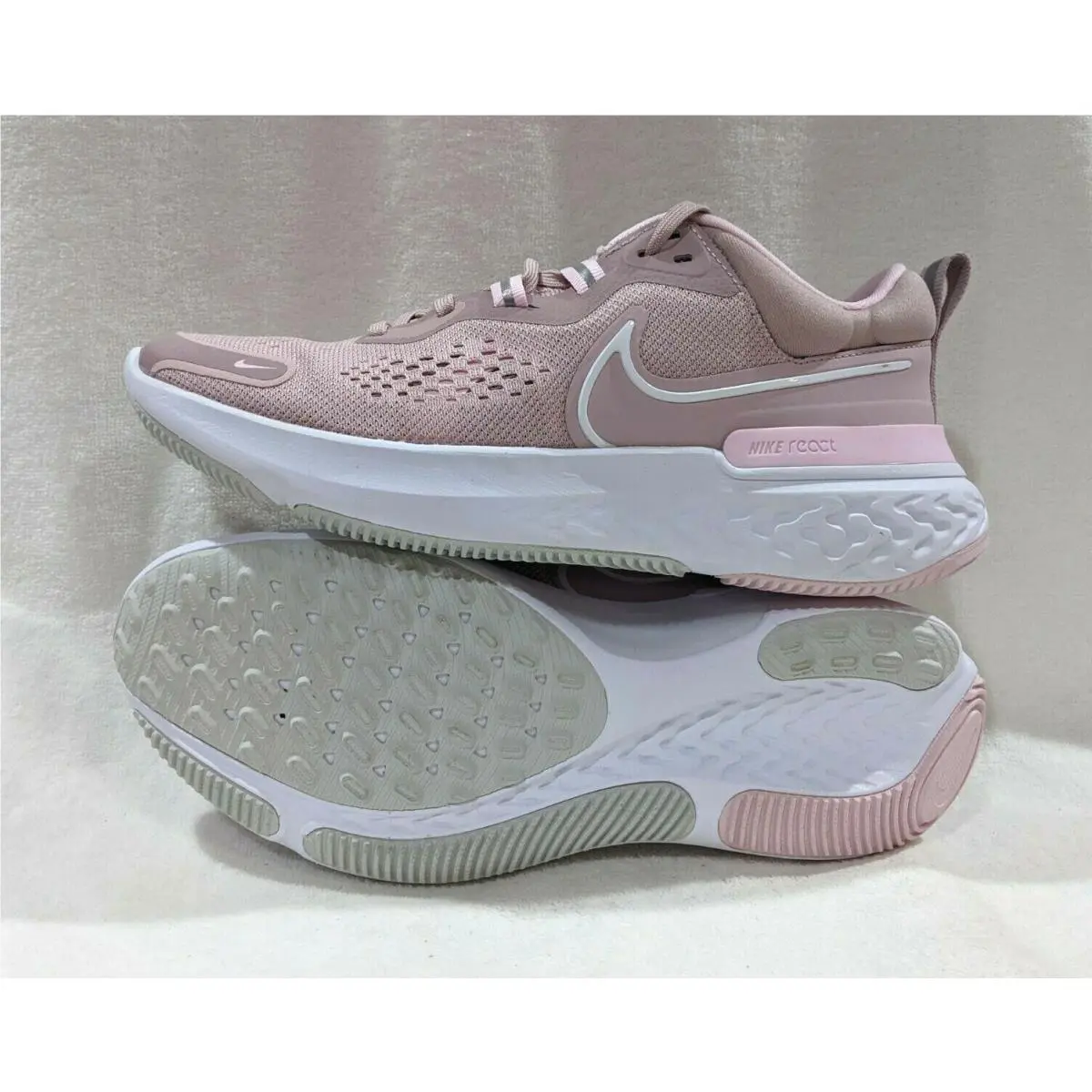 Nike shoes - Nike React Miler 2 - React Miler - CW7136-500 - Plum Chalk/White/Pink 8