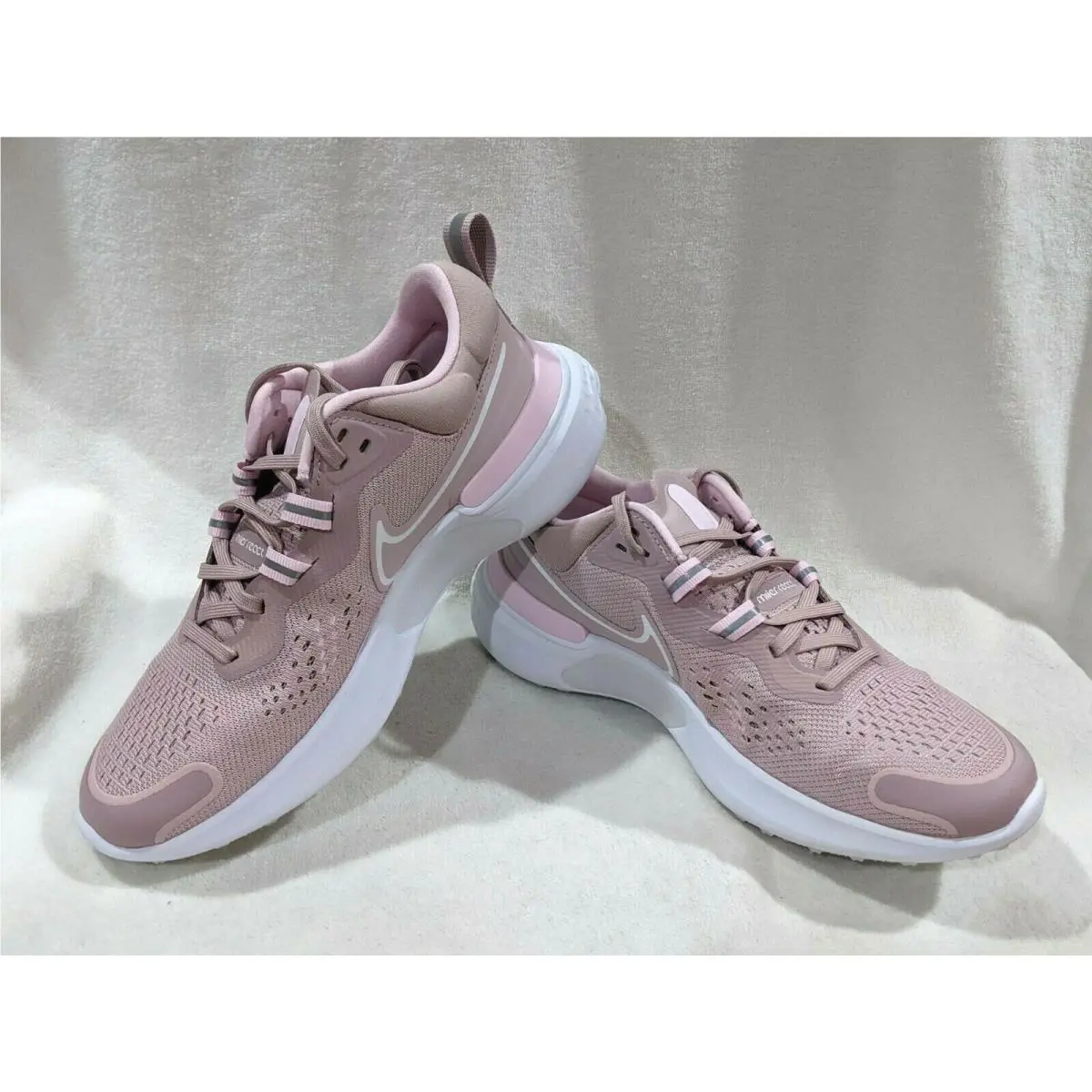 Nike shoes - Nike React Miler 2 - React Miler - CW7136-500 - Plum Chalk/White/Pink 7