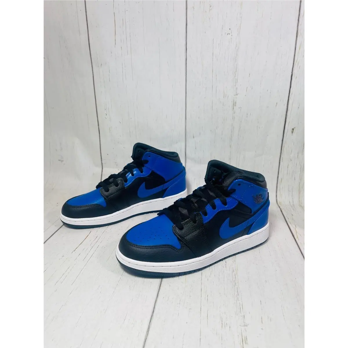 Nike shoes - Jordan 1 Mid - Mid - 554725 077 - Blue 0
