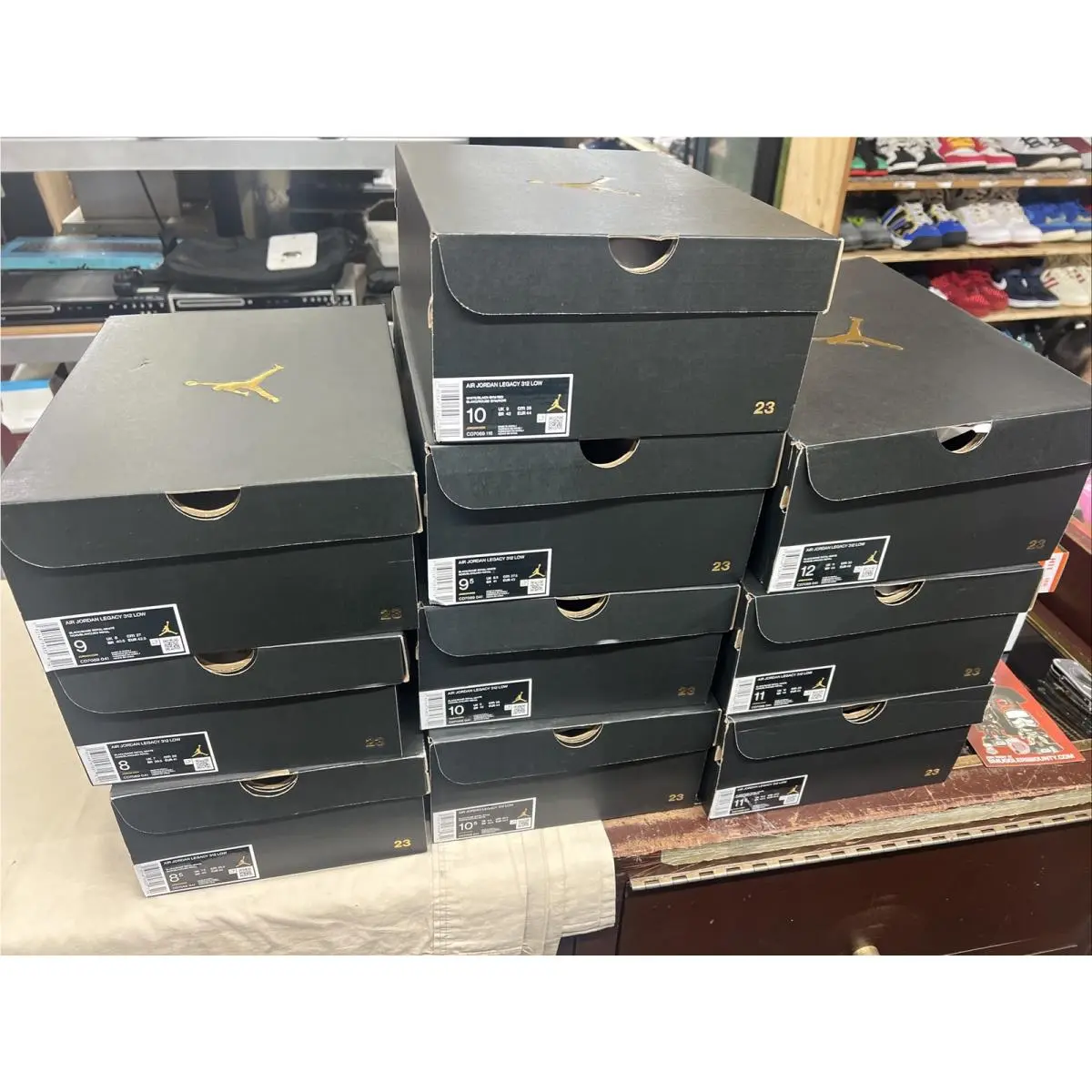 Nike shoes - Jordan Legacy 312 - Legacy - CD7069-041 - Black 13