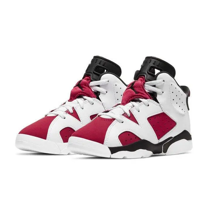 Nike shoes - Nike Air Jordan 6 - Air - White/Carmine/Black 0