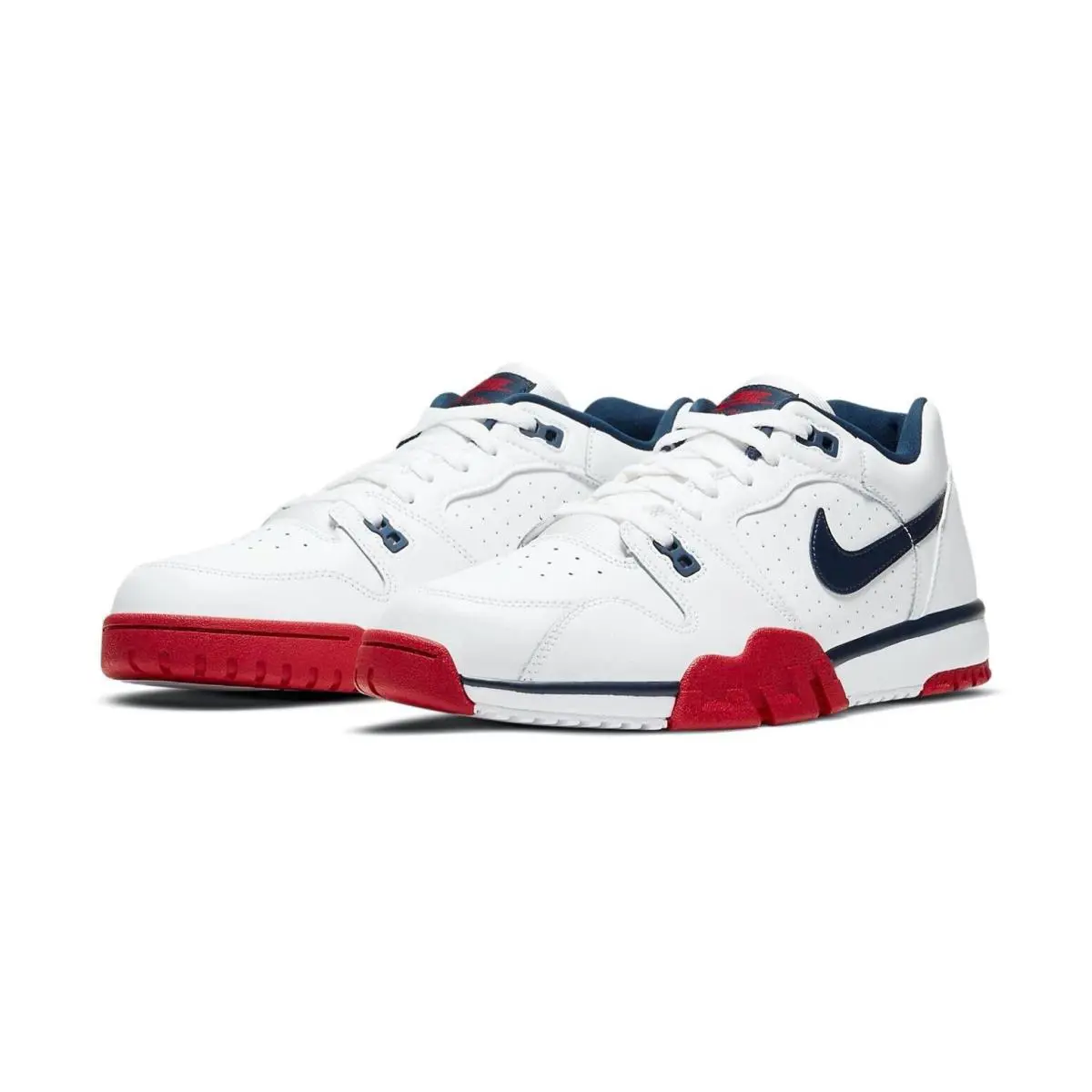 Nike shoes - White/Gym Red/Obsidian 1