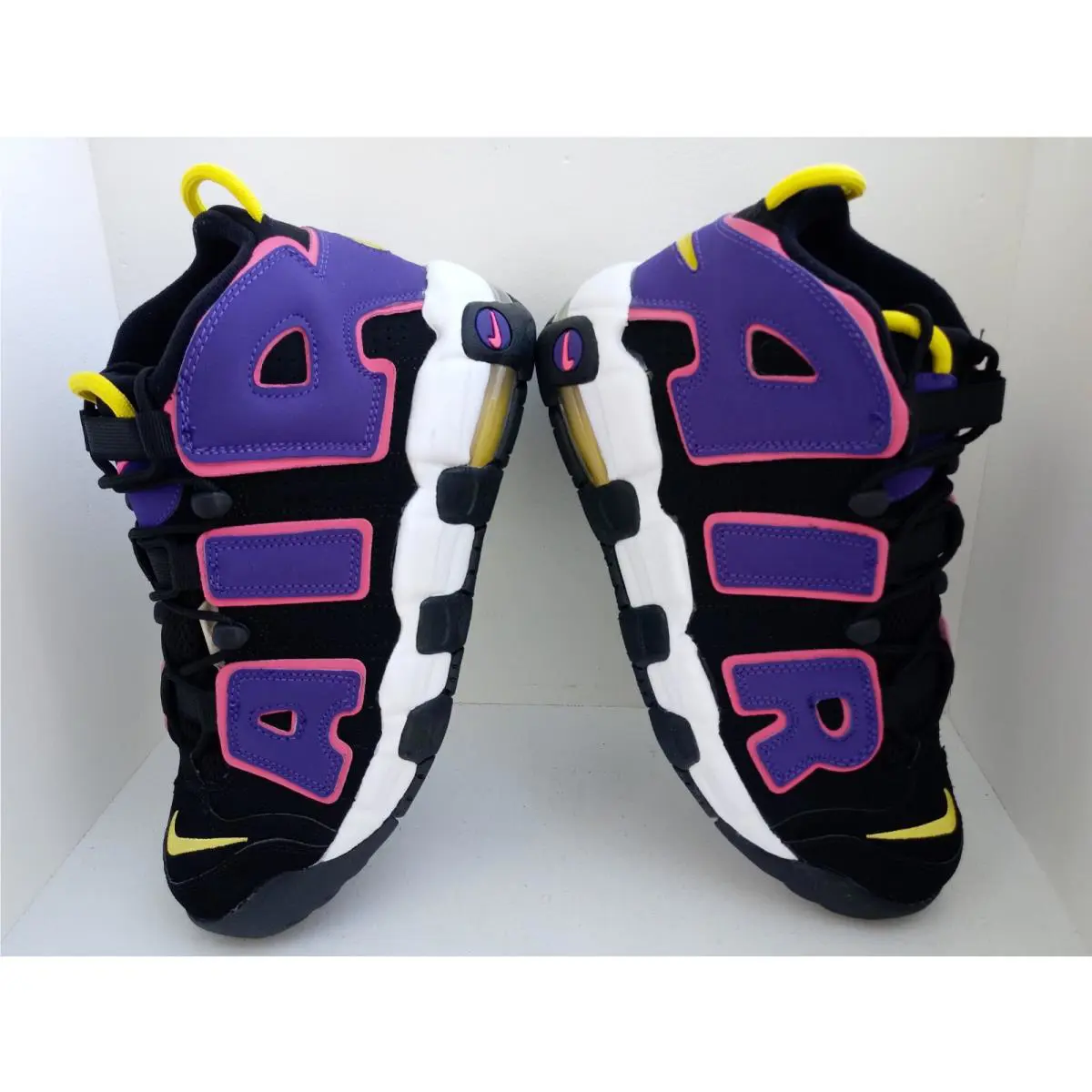 Nike shoes - Nike Air More Uptempo GS - TWO DIFFERENT COLORS, :: BLACK/PINK/PURPLE/WHITE 5