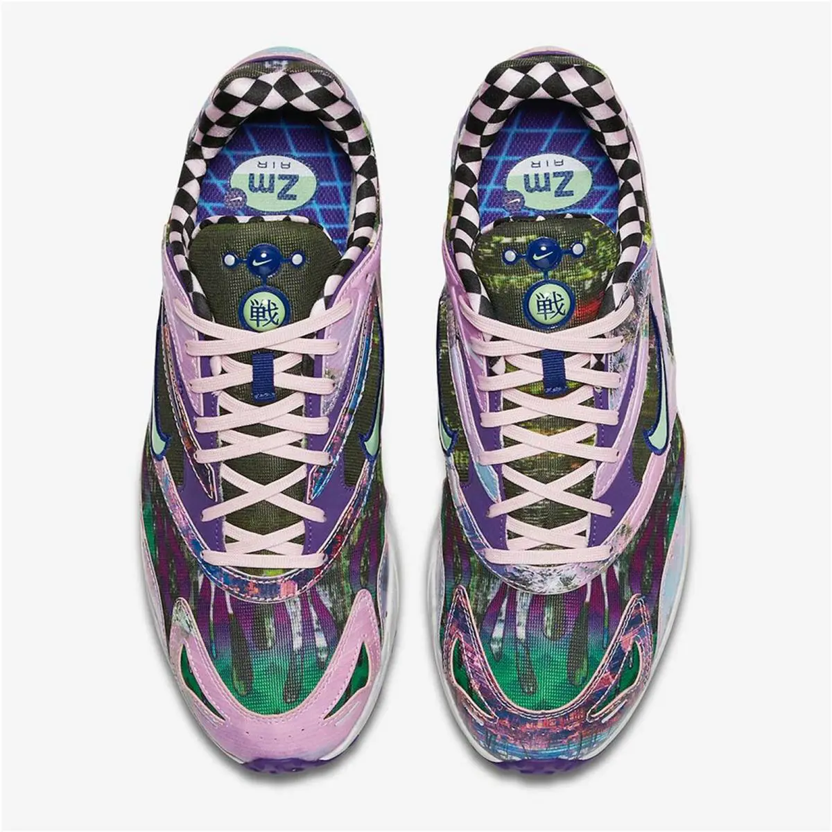 Nike shoes - NIKE ZM STREAK SPECTRUM PLUS PREM - AR1533-500 - COURT PURPLE/LT POISON GREEN, Manufacturer: COURT PURPLE/LT POISON GREEN 1