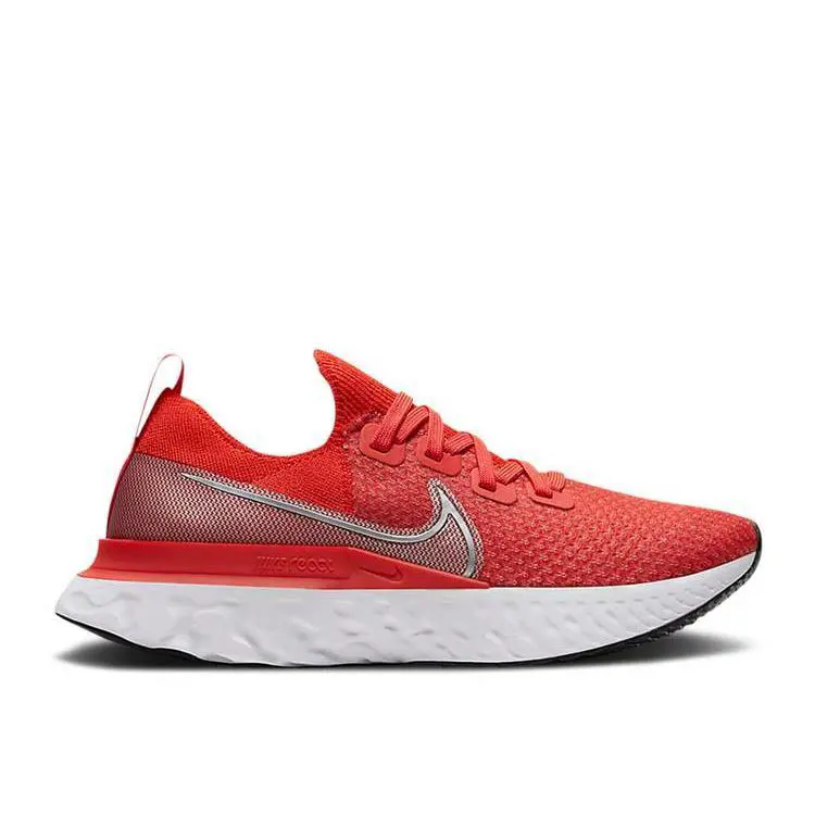 Nike shoes - NIKE REACT INFINITY RUN FK - DC2054-600 - Chile Red/Metallic Silver 0