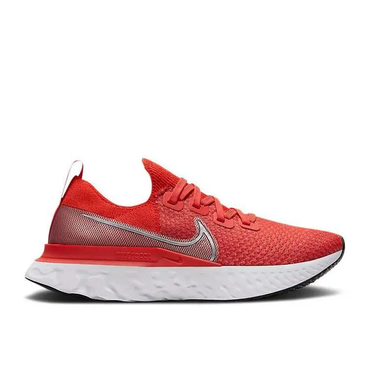 Nike shoes - NIKE REACT INFINITY RUN FK - DC2054-600 - Chile Red/Metallic Silver 11