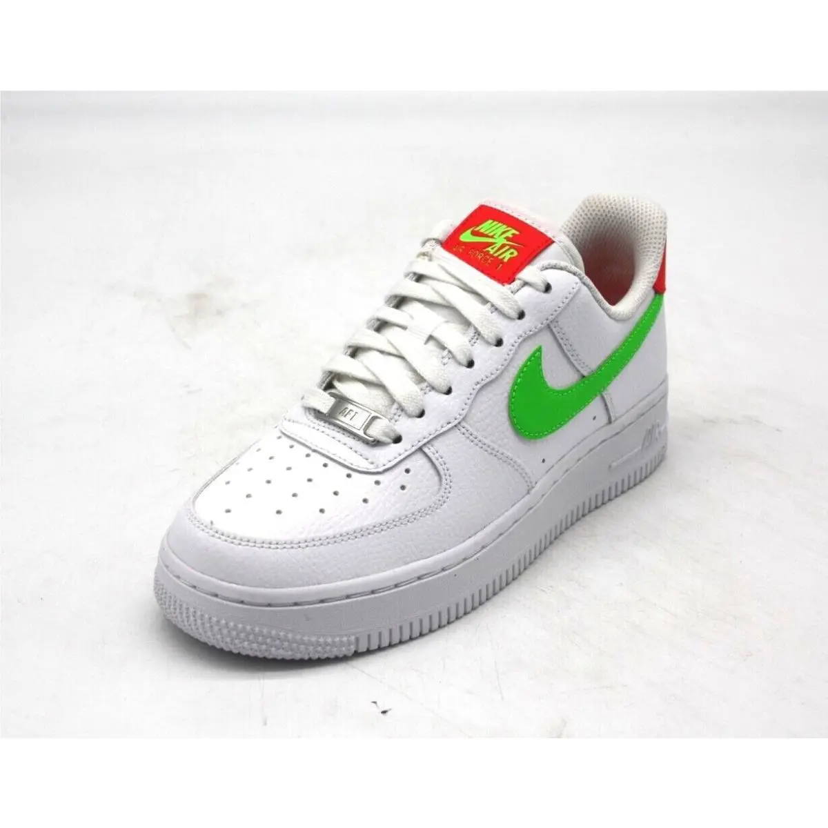 Nike shoes - Nike Air Force 1 - Air Force - CT4328-100 - WHITE/LASER CRIMSON/GREEN 0