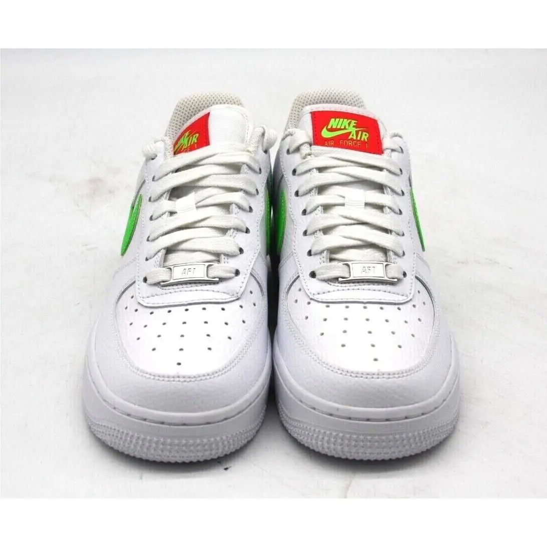 Nike shoes - Nike Air Force 1 - Air Force - CT4328-100 - WHITE/LASER CRIMSON/GREEN 1