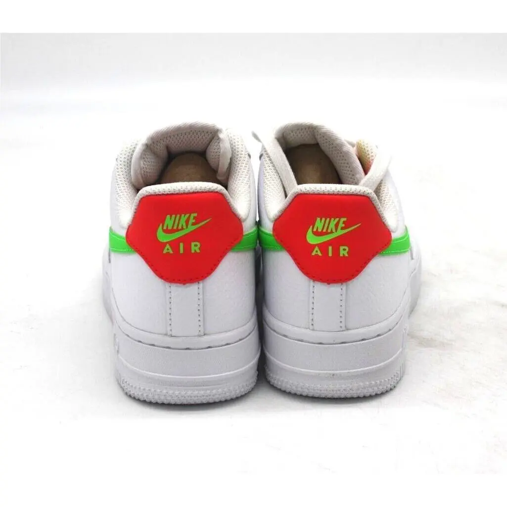 Nike shoes - Nike Air Force 1 - Air Force - CT4328-100 - WHITE/LASER CRIMSON/GREEN 4